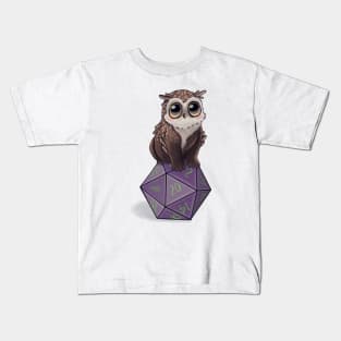 Cute baby owl bear Kids T-Shirt